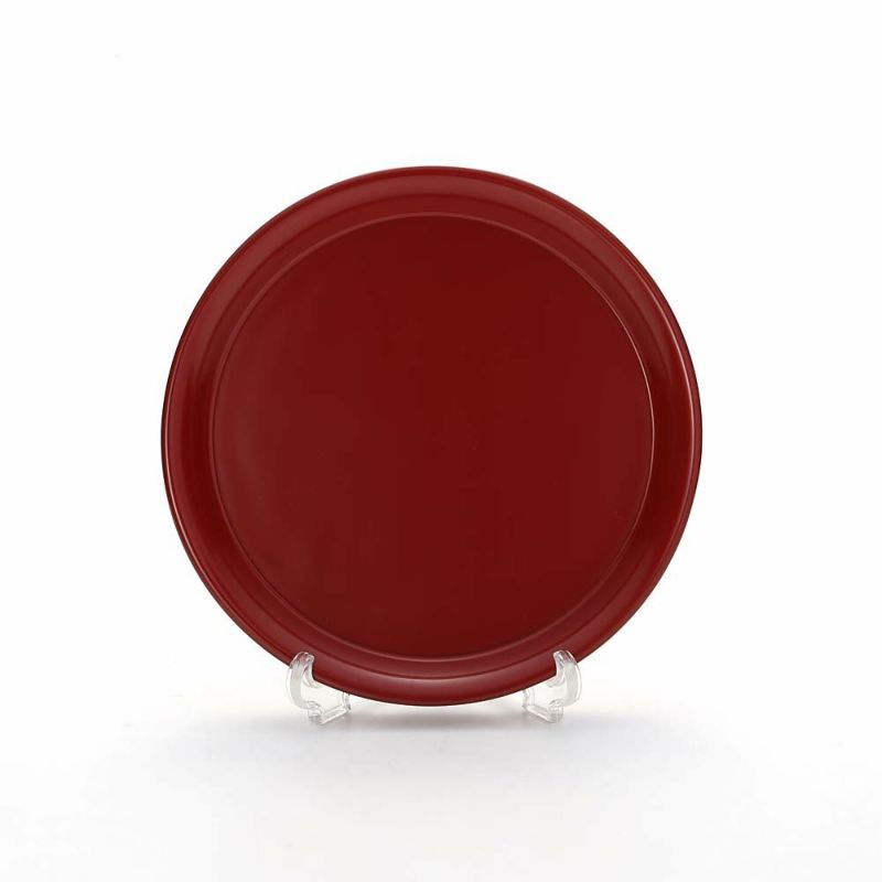 【伝統工芸】輪島塗 プレート／コースター 赤