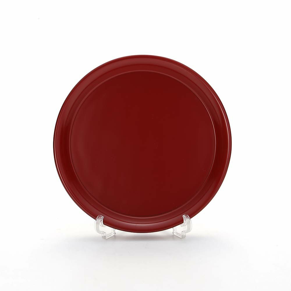 【伝統工芸】輪島塗 プレート／コースター 赤