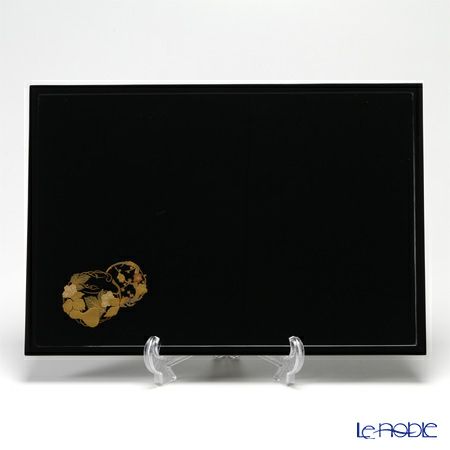 【伝統工芸】輪島塗 花の丸蒔絵 尺四卓上膳