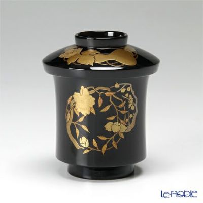 見返し吹寄せ花蒔絵　小吸い物椀 見返し吹寄せ花蒔絵 小吸い物椀 33604500 平富士吸物椀 溜日月 手