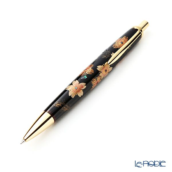 【1点物】【伝統工芸】輪島塗 ボールペン 桜 蒔絵師：松田良輝（号 良輝）