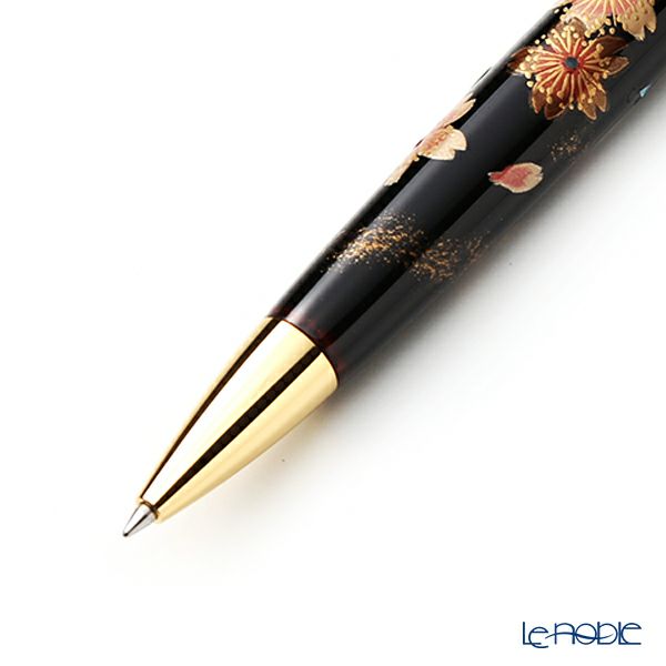 【1点物】【伝統工芸】輪島塗 ボールペン 桜 蒔絵師：松田良輝（号 良輝）
