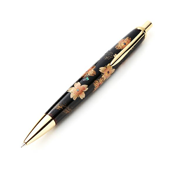 【1点物】【伝統工芸】輪島塗 ボールペン 桜 蒔絵師：松田良輝（号 良輝）