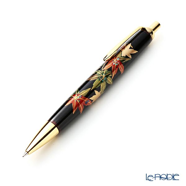 【1点物】【伝統工芸】輪島塗 ボールペン 紅葉 蒔絵師：松田良輝（号 良輝）
