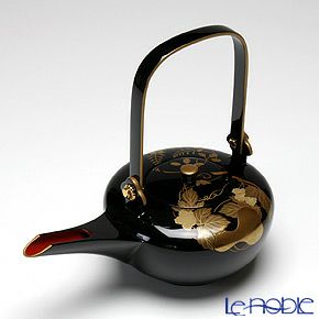 【伝統工芸】輪島塗 花の丸蒔絵 三つ組屠蘇器