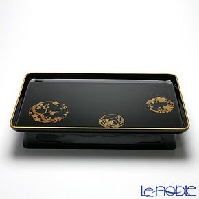 【伝統工芸】輪島塗 花の丸蒔絵 三つ組屠蘇器