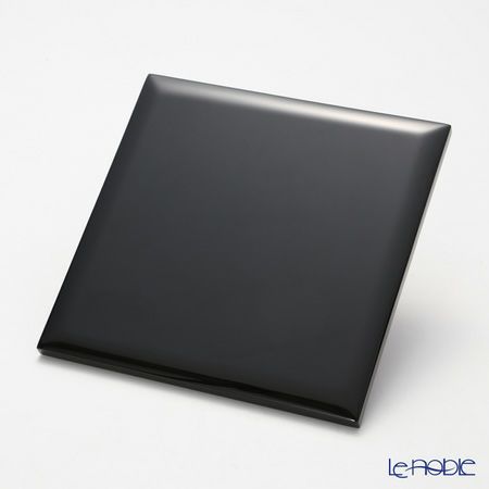 【伝統工芸】輪島塗 黒に銀縁 多用重