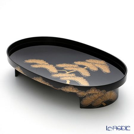 【伝統工芸】輪島塗 老松 三ツ組屠蘇（とそ）器 蒔絵師：田崎昭一郎氏作