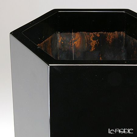 【伝統工芸】輪島塗 ひとやすみ蒔絵 六角花器