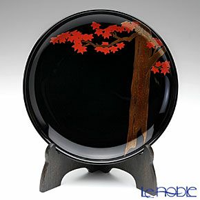 【伝統工芸】輪島塗 琳派絵変り蒔絵 銘々皿 5枚組み