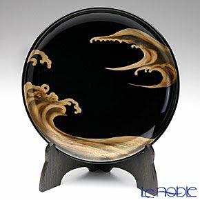 【伝統工芸】輪島塗 琳派絵変り蒔絵 銘々皿 5枚組み