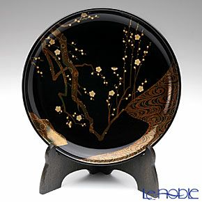 【伝統工芸】輪島塗 琳派絵変り蒔絵 銘々皿 5枚組み