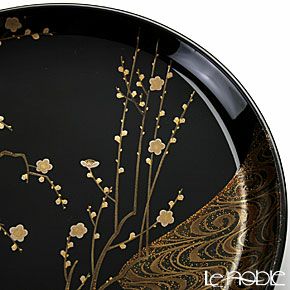 【伝統工芸】輪島塗 琳派絵変り蒔絵 銘々皿 5枚組み