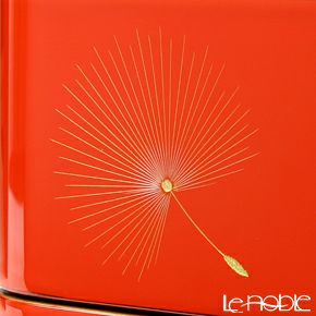 【伝統工芸】輪島塗 二段重 飛花沈金