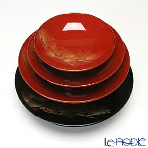 【伝統工芸】輪島塗 姫屠蘇器 松韻沈金