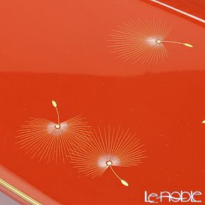 【伝統工芸】輪島塗 小判型屠蘇器 飛花沈金