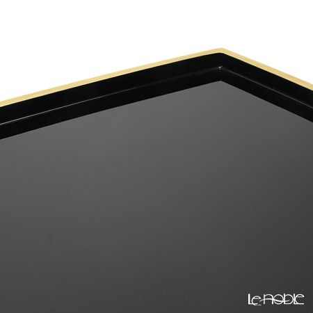 【伝統工芸】輪島塗 山水蒔絵 三段重 盆付