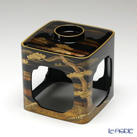 【伝統工芸】輪島塗 山水蒔絵 三ツ組 屠蘇（とそ）器