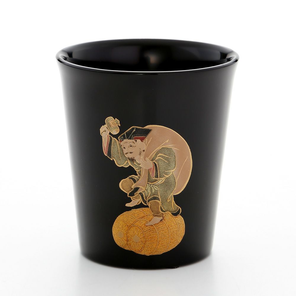 【伝統工芸】輪島塗 フリーカップ 大黒様 代田和哉氏作