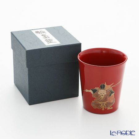 【伝統工芸】輪島塗 フリーカップ 恵比寿様 代田和哉氏作