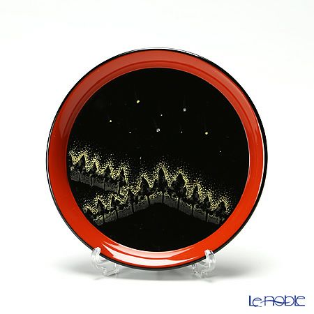 【伝統工芸】輪島塗 銘々皿 5枚5色揃 木立 中谷良次氏作品