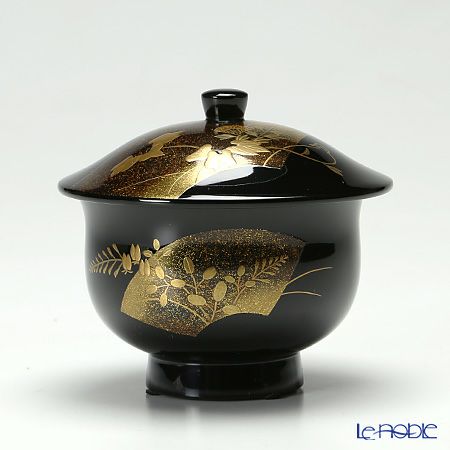 【伝統工芸】輪島塗 湯呑 5客揃 地紙 野村勇斉氏作品