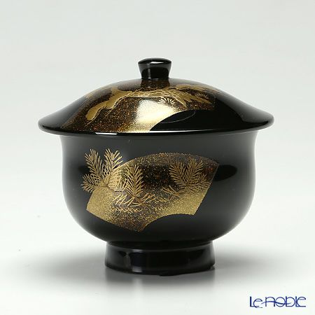 【伝統工芸】輪島塗 湯呑 5客揃 地紙 野村勇斉氏作品