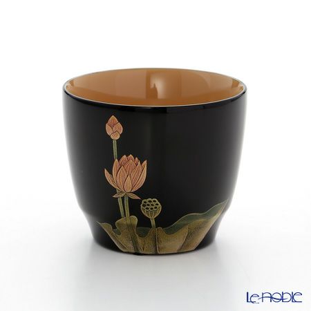 【伝統工芸】輪島塗 フリーカップ 蓮（つぼみ） 坂口政昭氏作