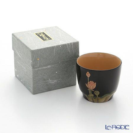 【伝統工芸】輪島塗 フリーカップ 蓮（つぼみ） 坂口政昭氏作