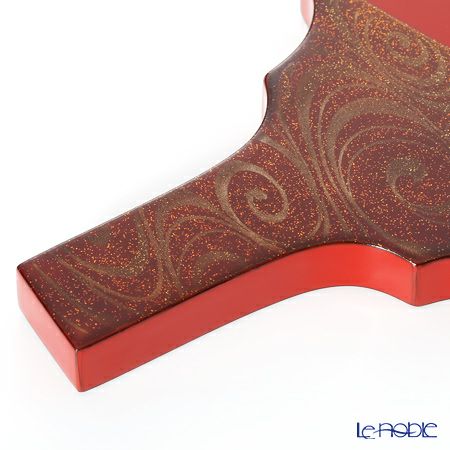 【伝統工芸】輪島塗 飾り羽子板 光琳梅 稲舟