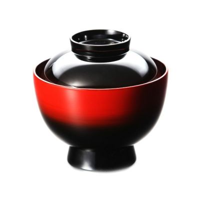 伝統工芸】輪島塗 吸物椀 曙塗 口縁赤 | ブランド洋食器専門店ル