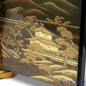 【伝統工芸】輪島塗 源氏物語 京都百景 飾箪笥