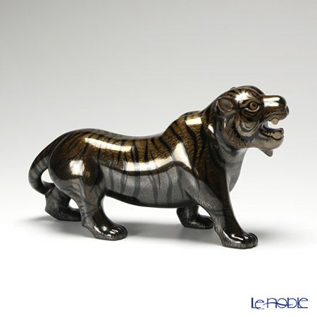 【伝統工芸】輪島塗 干支置物 虎（大）