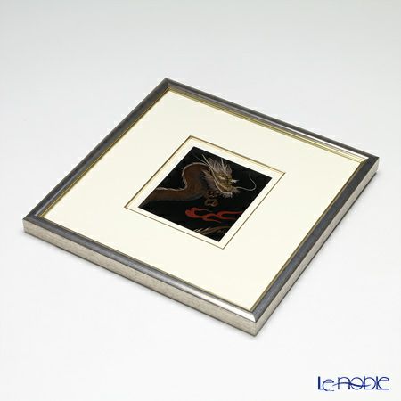 【伝統工芸】輪島塗 漆芸額 干支 辰（龍） 蒔絵師 坂口政昭氏作