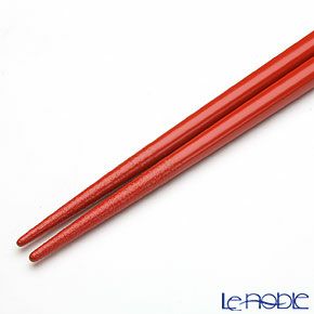 【伝統工芸】輪島塗 干支箸 辰 赤（小） 19.5cm