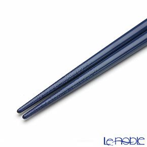 【伝統工芸】輪島塗 干支箸 午 青（小） 19.5cm