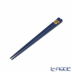 【伝統工芸】輪島塗 干支箸 未 青（小） 19.5cm