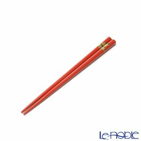 【伝統工芸】輪島塗 干支箸 酉 赤（小） 19.5cm