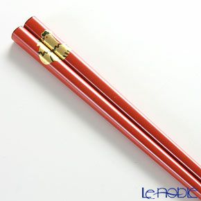 【伝統工芸】輪島塗 干支箸 酉 赤（小） 19.5cm