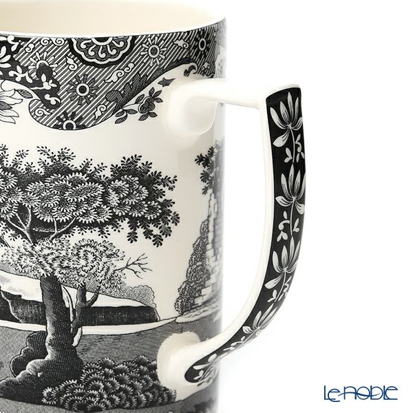 スポード ブラックイタリアン マグカップ 340ml【創業250周年記念コレクション】