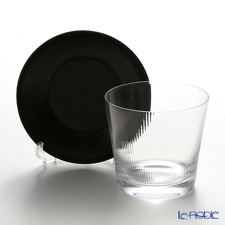 松徳硝子 冷茶器 Million グラス 180ml 茶托付 1901002