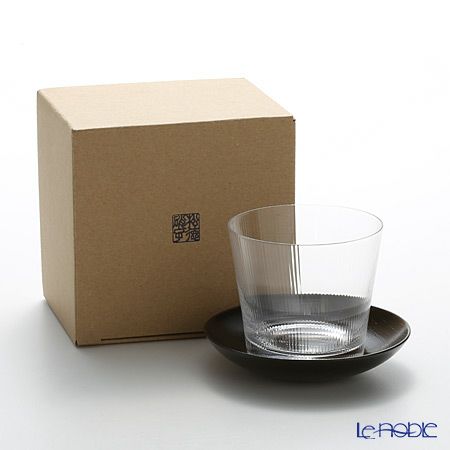 松徳硝子 冷茶器 Million グラス 180ml 茶托付 1901002