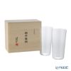 松徳硝子 うすはり タンブラー（L）375ml ペア 2761020【木箱入】