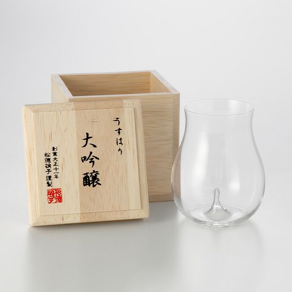 松徳硝子 うすはり 大吟醸 250ml【木箱入】