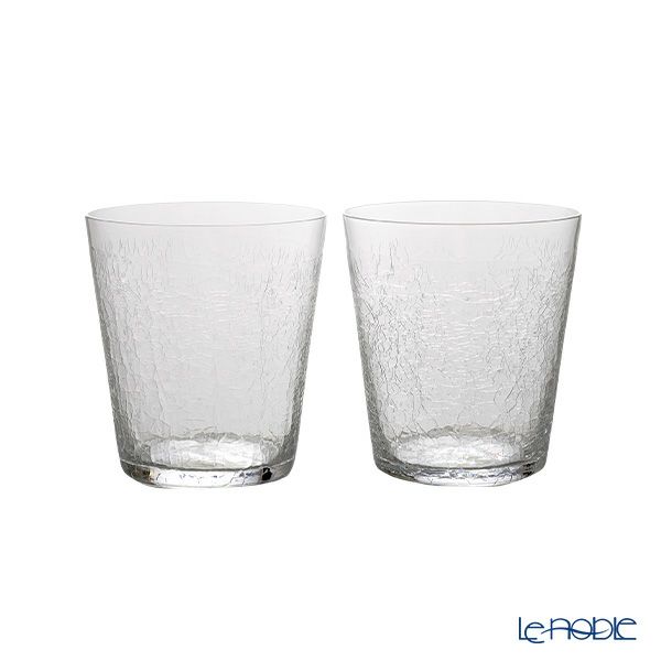 深川硝子工芸 CRACKS ロックグラス ペア