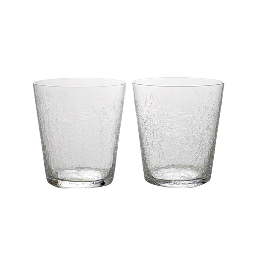 深川硝子工芸 CRACKS ロックグラス ペア