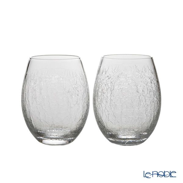 深川硝子工芸 CRACKS 冷酒グラス ペア