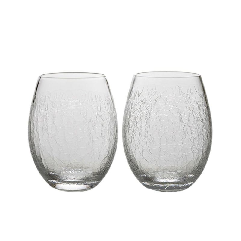 深川硝子工芸 CRACKS 冷酒グラス ペア