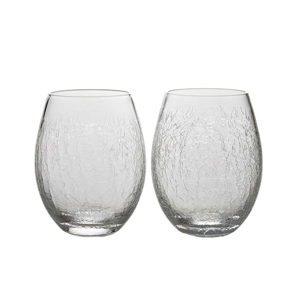 深川硝子工芸 CRACKS 冷酒グラス ペア