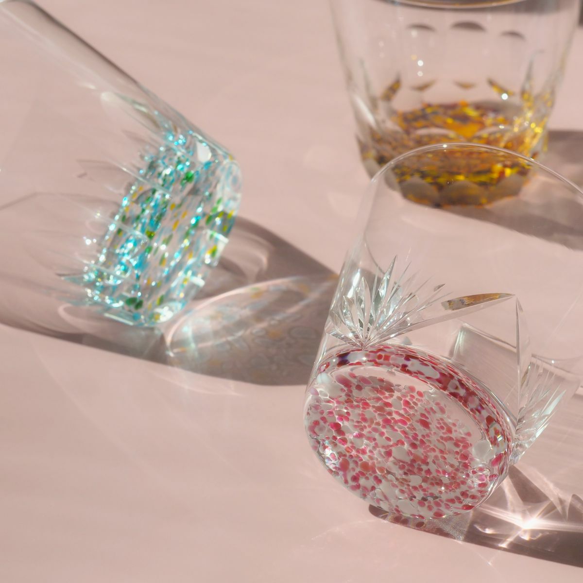 深川硝子工芸 ロックグラス siki-夏